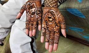 This back mehendi designs are loved by most women in asia. Mehendi Designs In Covid Era Bride And Groom In Masks Hindustan Times