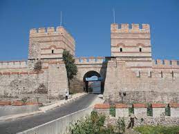 The Historical City Gates Of Istanbul