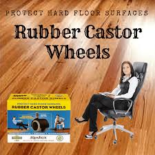 Enjoy free shipping on modern desks, chairs, and bookcases over $35. Cb680 Slipstick Rubber Castor Wheels For Office Chairs Aussie Furniture Care