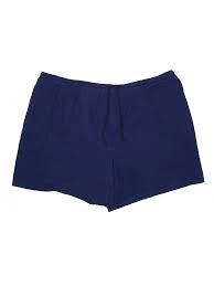 Details About L L Bean Women Blue Shorts 2x Plus