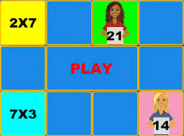 multiplication game times table 7