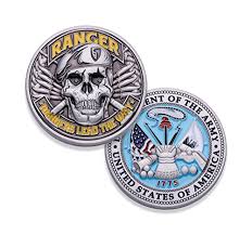 Army rangers logo | wallpaper army ranger logo by lool705. Army Ranger Challenge Coin Amazing 3d Us Army Skull Custom Coin Designed By A Military Veteran Officially Licensed Army Military Coin 1 75 Wantitall