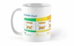 Details About Chonk Chart For Cats Mug Chonker 11 Oz 15 Oz Mug Kitty Mug Funny Mug