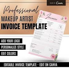 printable makeup artist contract