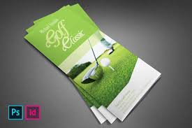 Golf Classic Event Tri Fold Brochure