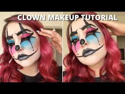 clown makeup tutorial easy to follow
