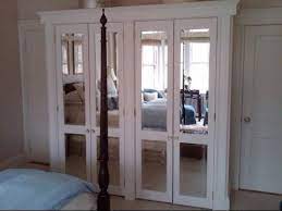 frameless mirror bifold closet doors