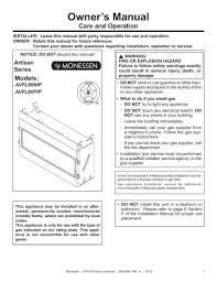 Gas Fireplace Install Manual