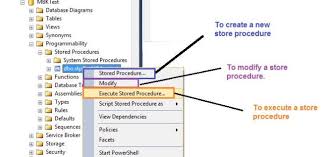 how to create a d procedure in sql