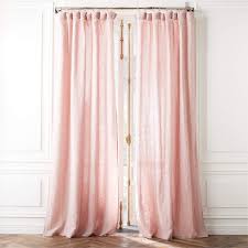 smoky mauve linen window curtain panel