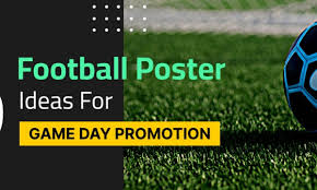 15 football poster ideas for game day
