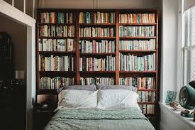 Yet i can do nothing with it, what am i missing? Bookshelf Behind The Bed Bookshelves In Bedroom Library Bedroom Unique Bedroom Design