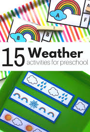 Weather Activities For Preschool Free Printable No Time