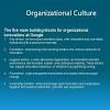 Organizational Culture of Google