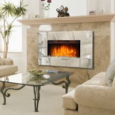 Electric Glass Wall Fire Fireplace