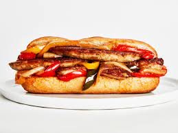 sausage peppers and onions subs