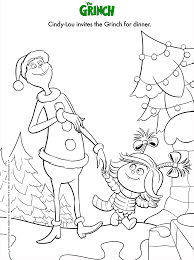The book is named how the grinch stole christmas. Christmas Coloring Pages