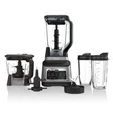 Ninja 72-oz Black 1400-Watt Pulse Control Blender in the Blenders  department at Lowes.com