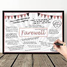 farewell party decorations goodbye card