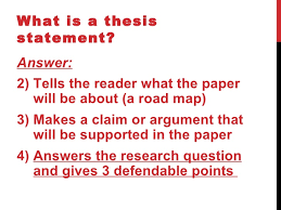 How to Write a Thesis Statement   eHow