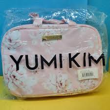 yumi kim hanging train case pink bag