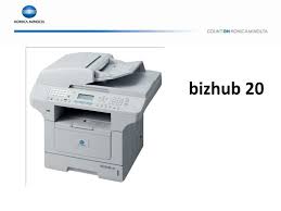 Como sacar el contador de las páginas impresas Ppt Bizhub 20 Powerpoint Presentation Free Download Id 649246