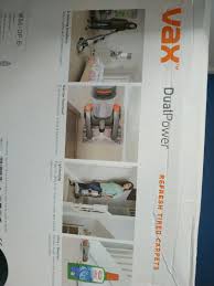 vax dual power carpet washer tv home