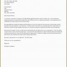 Letter Of Interest In A Job Fresh Cover Letter Format For