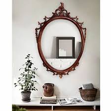 Oval Shape Decorative Wall Mirror