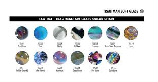 Color Charts Mountain Glass Arts