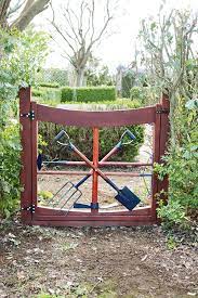 Upcycle Old Tools Into A Garden Gate