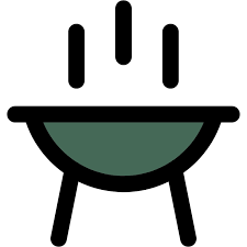 Image result for green icon of a bbq