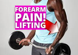 getting forearm pain when lifting