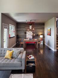 Wall With Barn Wood In Dining Room