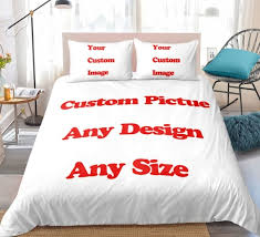 Customized Bedding Set Twin Queen King