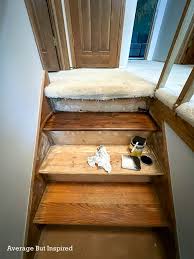 convert carpeted stairs to wood treads