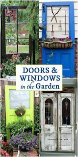 Old Doors And Windows In The Garden