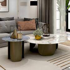 Modern Furniture Bright Grey Rock Plate