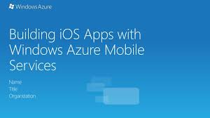 Click ios then create a new. Ppt Building Ios Apps With Windows Azure Mobile Services Powerpoint Presentation Id 1619232