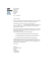     Attractive Inspiration Data Entry Cover Letter   Sample Cover Letter  For Data Entry Job Application    