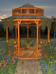 There are a number of different types of gazebos available. Backyard Gazebo