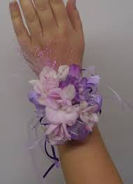 Light Lavender Prom Corsage Boutonniere Prom Flowers