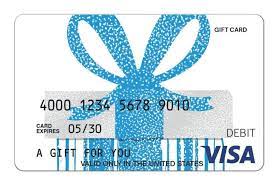 accept visa gift cards