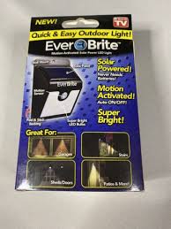 Ever Brite Motion Activated Solar Power