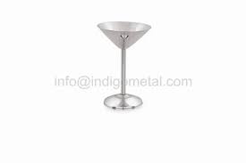 Copper Martini Glass Stainless Steel