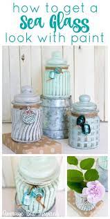 How To Get A Sea Glass Look With Paint