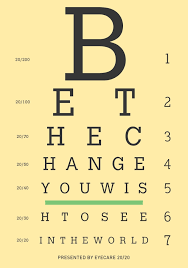 Here Is The Docs Favrorite Quote Done In Eye Chart Style