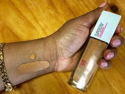 super stay foundation by maybelline