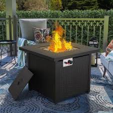 Fire Pit Table With Table Lid Zy