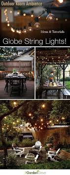 Ideas For Outdoor Globe String Lights